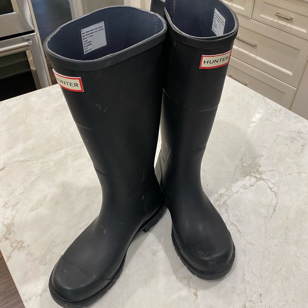Hunter rain boots